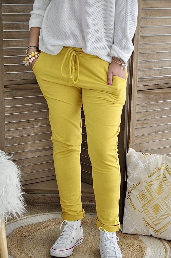 Pantalon Diana Jaune