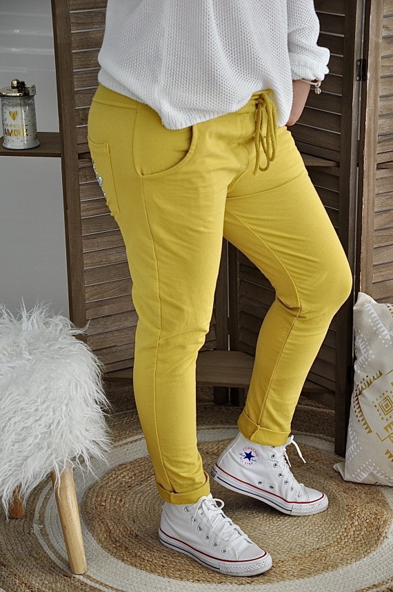 Pantalon Diana Jaune