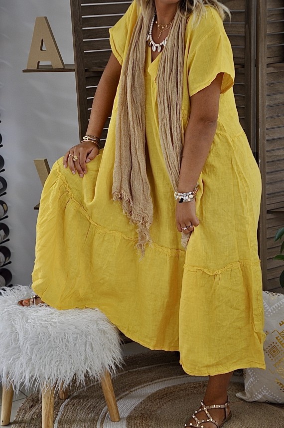 Robe Isia Jaune
