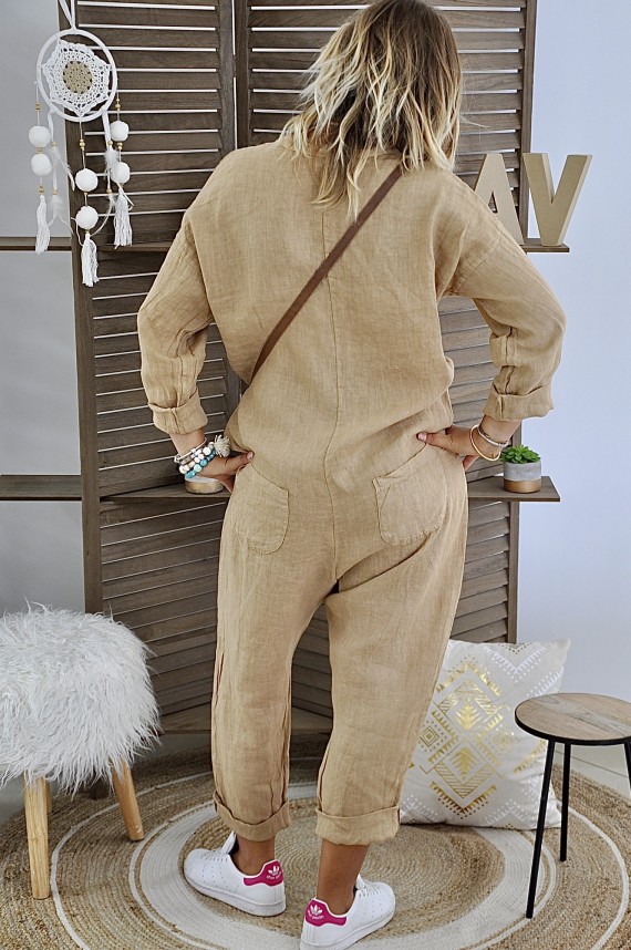 Combinaison Margot Camel