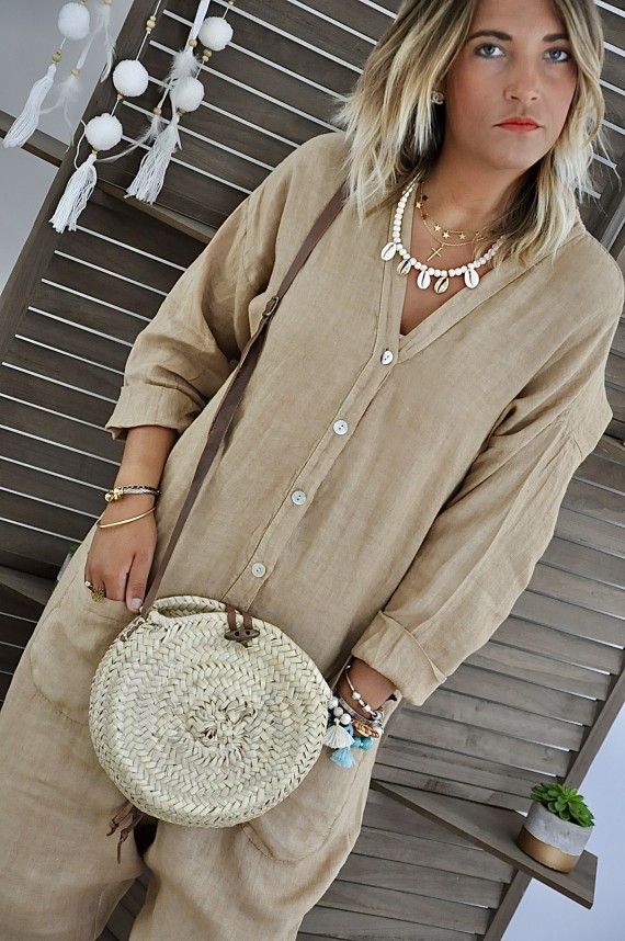 Jumpsuit Pants Margot Camel