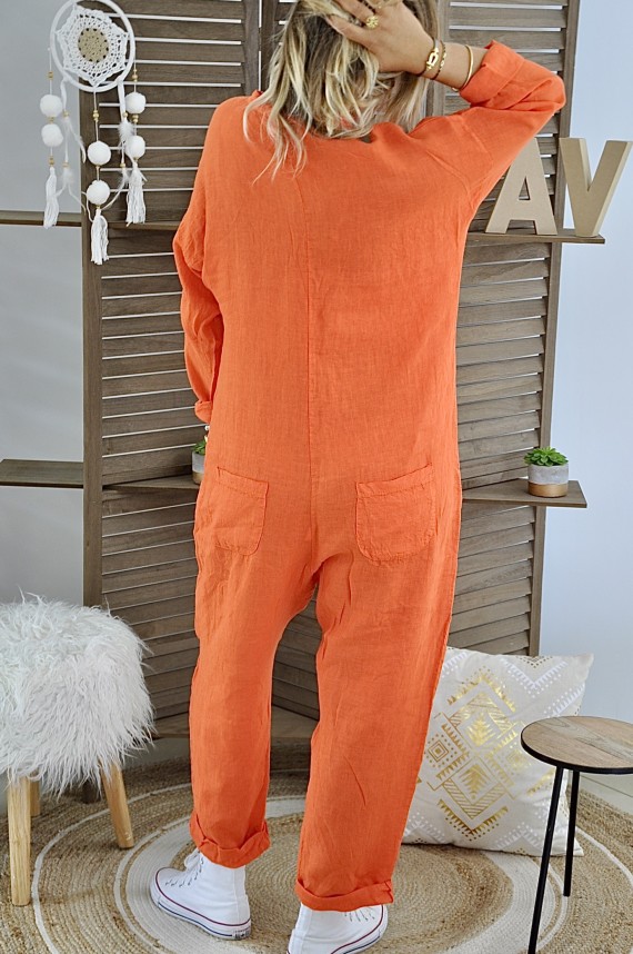 Combinaison Margot Orange