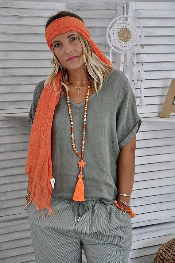 Scarf Juliette Orange