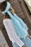 Foulard Juliette Turquoise