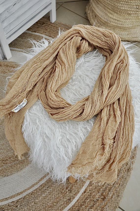 Foulard Juliette Camel