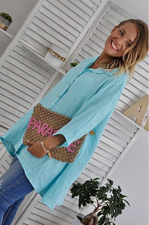 Chemise Taylor Turquoise