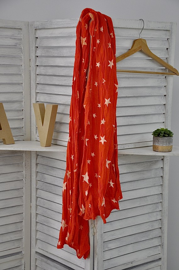 Foulard Stars Orange