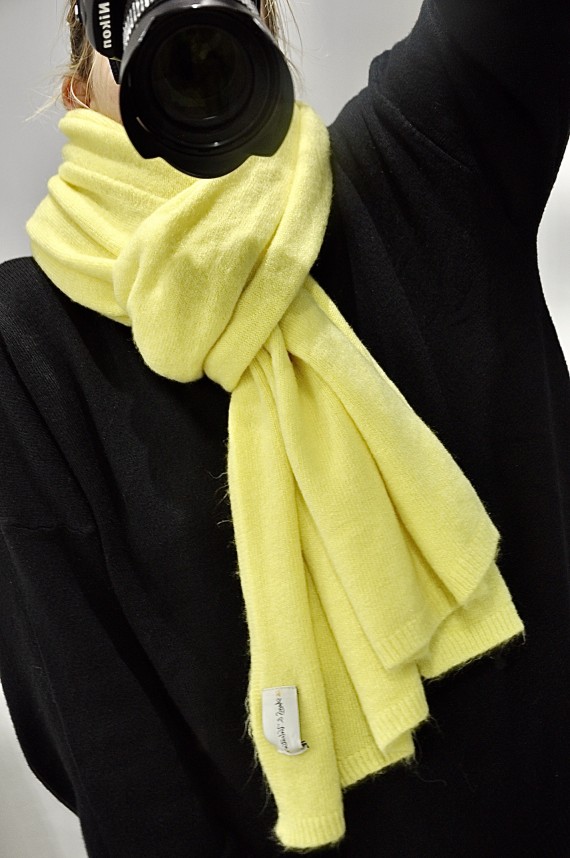 Echarpe Cosy Jaune