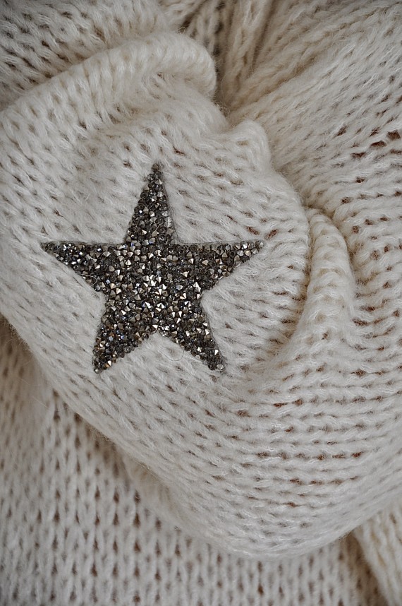 Romy oversized beige sweater