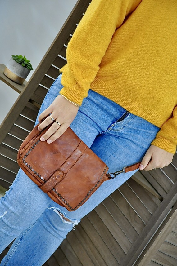 Pouch Aix en Provence Small Camel