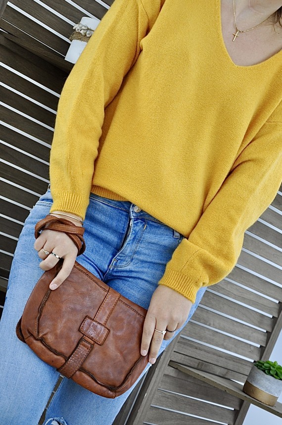 Pouch Aix en Provence Small Camel