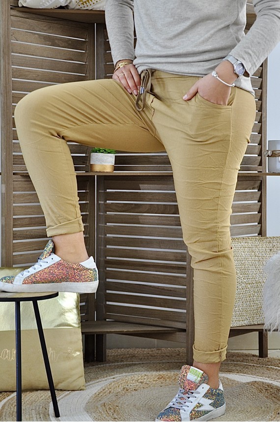 Pant Cristina Camel